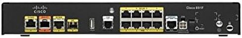 Cisco C891F-K9 Ethernet Integrated Services Router V.92 and ISDN Backup, 8-Gigabit Ethernet Ports, 802.11n Access Point, Small Form-factor Pluggable (SFP), 1-Year Limited Hardware Warranty (C891F-K9) in Saudi Arabia