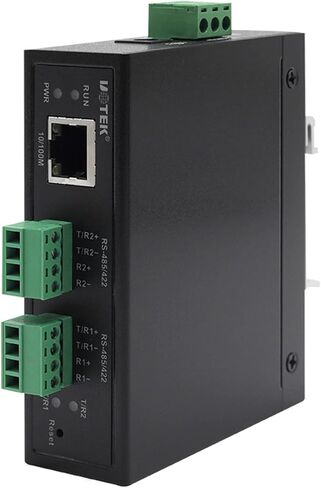 UOTEK RS485 إلى خادم جهاز إيثرنت 2 منافذ، RS422 تسلسلي إلى إيثرنت 10/100M RS485/422 إلى إيثرنت TCP/IP خادم الجهاز التسلسلي UT-6312MT in Kuwait