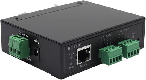 UOTEK RS485 إلى خادم جهاز إيثرنت 2 منافذ، RS422 تسلسلي إلى إيثرنت 10/100M RS485/422 إلى إيثرنت TCP/IP خادم الجهاز التسلسلي UT-6312MT in Kuwait