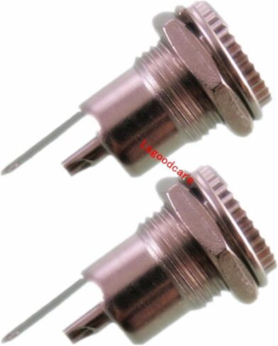 Lsgoodcare 10 حزمة 5.5 × 2.5 مم 8-10A تيار مستمر مقبس الطاقة مقبس مترابطة أنثى جبل موصل محول مع قابس مقاوم للغبار in Kuwait