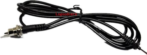 Lsgoodcare 10 حزمة 5.5 × 2.5 مم 8-10A تيار مستمر مقبس الطاقة مقبس مترابطة أنثى جبل موصل محول مع قابس مقاوم للغبار in Kuwait