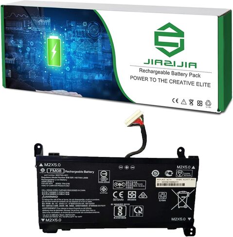 JIAZIJIA FM08 922977-855 استبدال بطارية الكمبيوتر المحمول HP Omen 17-AN013TX 17-AN014TX 17-AN014NG Series Notebook 922753-421 HSTNN-LB8B 16-Pin Connector 14.4V 86Wh 5973mAh in Saudi Arabia