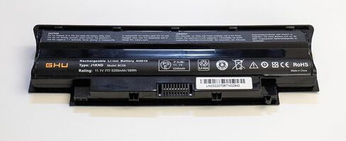 بطارية GHU جديدة 58 WH بديلة لـ J1KND 4T7JN WT2P4 383CW 312-1205 312-0233 312-0234 312-1280 متوافقة مع Dell Inspiron 3420 3520 13R (N3010) 14R (N4010 N4110) (N5010 N5110) N 7010 in Saudi Arabia