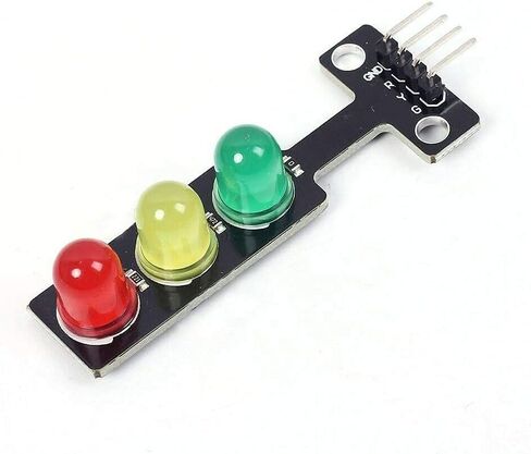 Adeept 5PCS Mini Traffic Light LED DC 5V 5mm وحدة عرض لـ Arduino Creative DIY Project Kit، Raspberry Pi، إشارة المرور لنموذج نظام المرور in Kuwait