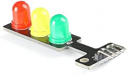 Adeept 5PCS Mini Traffic Light LED DC 5V 5mm وحدة عرض لـ Arduino Creative DIY Project Kit، Raspberry Pi، إشارة المرور لنموذج نظام المرور in Kuwait