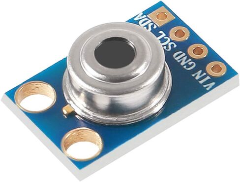 ACEIRMC 2 قطعة GY-906 MLX90614ESF عدم الاتصال مستشعر درجة الحرارة بالأشعة تحت الحمراء وحدة IIC I2C المسلسل لاردوينو in Kuwait