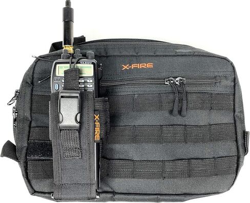 حزام X-FIRE® قابل للتعديل بالكامل وقابل للغسل/حامل MOLLE لأجهزة الراديو المحمولة الكبيرة in Kuwait