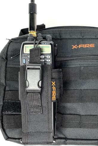 حزام X-FIRE® قابل للتعديل بالكامل وقابل للغسل/حامل MOLLE لأجهزة الراديو المحمولة الكبيرة in Kuwait