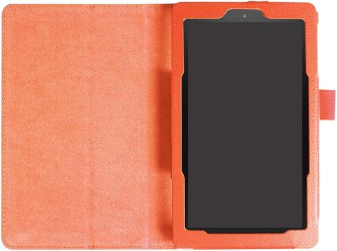for Amazon Kindle All New Fire 7 SR043KL 7th/9th Generation Smart Cover,Ultra Slim Folio Stand Leather Case Cover for Kindle Fire HD7 7" (2017/2019 Release) (Li-Black) in Saudi Arabia