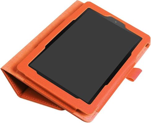 for Amazon Kindle All New Fire 7 SR043KL 7th/9th Generation Smart Cover,Ultra Slim Folio Stand Leather Case Cover for Kindle Fire HD7 7" (2017/2019 Release) (Li-Black) in Saudi Arabia