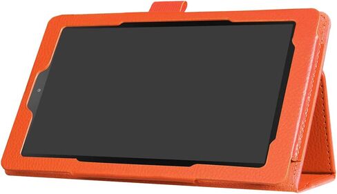 for Amazon Kindle All New Fire 7 SR043KL 7th/9th Generation Smart Cover,Ultra Slim Folio Stand Leather Case Cover for Kindle Fire HD7 7" (2017/2019 Release) (Li-Black) in Saudi Arabia