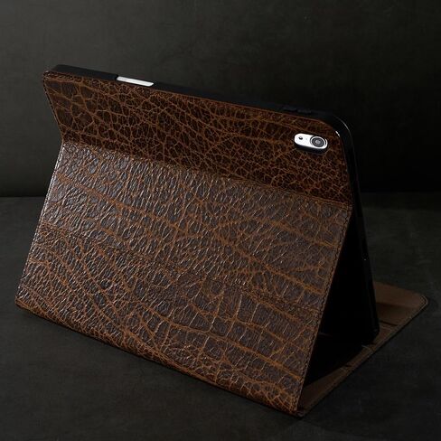 Gexmil Leather Case for iPad Air 11 Inch M4/M3/M2,10.9 Inch,Brown Floral in Saudi Arabia
