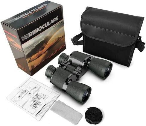 Binoculars for Adults High Powered HD BAK4 FMC Lens Clear Waterproof,Binoculares de Largo Alcance,Binocular for Bird Watching Traveling Hunting Cruise Ship Concerts etc,Clear Low Light Vision at Night in Saudi Arabia