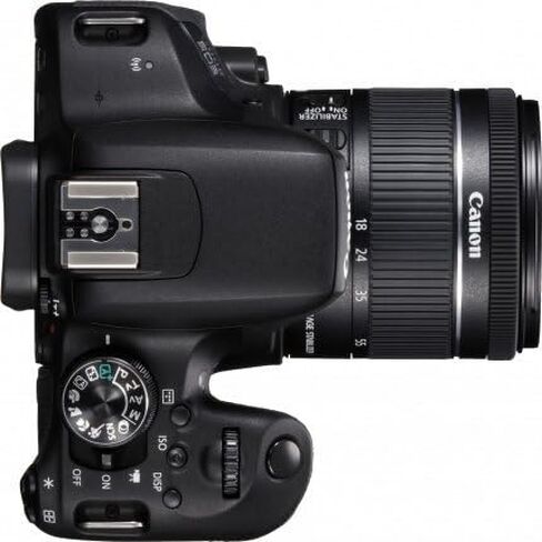 كاميرا EOS 800D/Rebel T7i الرقمية SLR مع عدسة STM مقاس 18-55 باللون الأسود - حزمة الملحقات الأساسية (متجددة) in Saudi Arabia