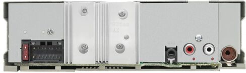 JVC KD-T720BT - ستيريو سيارة سي دي، دين فردي، صوت بلوتوث ومكالمات بدون استخدام اليدين مع ميكروفون خارجي، سي دي، MP3، USB، مدخل AUX راديو AM/FM، أمبير عالي الطاقة، التحكم الصوتي من أمازون أليكسا in Kuwait