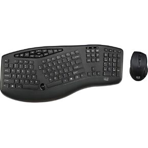 Adesso WKB-1600CB TruForm Wireless Ergonomic Keyboard & Optical Mouse Combo in Saudi Arabia