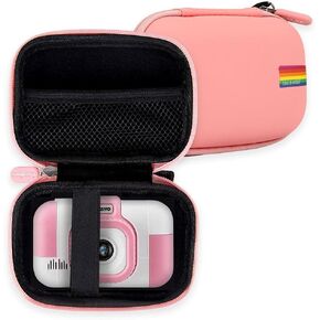 Leayjeen Kids Camera Case Compatible with SUZIYO Kids Digital Selfie Cameras- Christmas Birthday Gifts for Girls and Boys Aged 3-9 (Case Only) - Pink
