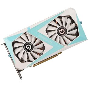 بطاقة عرض مرئي للالعاب RTX2060 6G، GDDR6 6GB (192bit)، 1365MHz، PCI اكسبرس 3.0، HDMI، واجهة مخرج DPx 3، مع مروحة تبريد سريعة مزدوجة in Kuwait