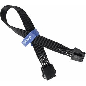 (2-Pack) COMeap CPU 8 Pin Extension Cable, Motherboard ATX CPU 8 Pin (4+4) Male to Female Adapter for Power Supply PSUs 9.5-inch(24cm) in Kuwait