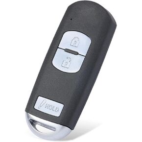 دخول بدون مفتاح مفتاح بعيد فوب، Alliskeys 4 أزرار سيارة القرب مفتاح ذكي يصلح لمازدا 3 6 MX-5 WAZSKE13D01 315MHz in Kuwait