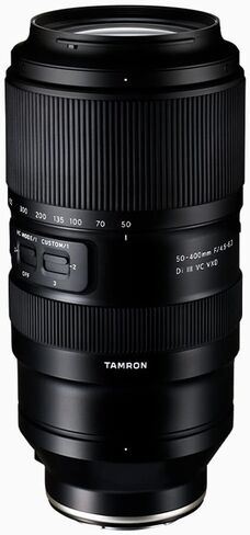 Tamron 50-400mm F4.5-6.3 Di III VC VXD Lens for Sony E-Mount Full Frame Mirrorless Cameras A067 Telephoto Zoom Bundle with Deco Gear Photography Backpack + UV Polarizer FLD Filter Kit and Accessories in Saudi Arabia