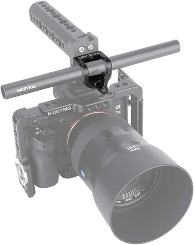 NICEYRIG 15mm Rod Clamp, Single Rod Holder for 15mm Rail Support System, EVF Mount, LED Light, Microphone - 331 in Saudi Arabia