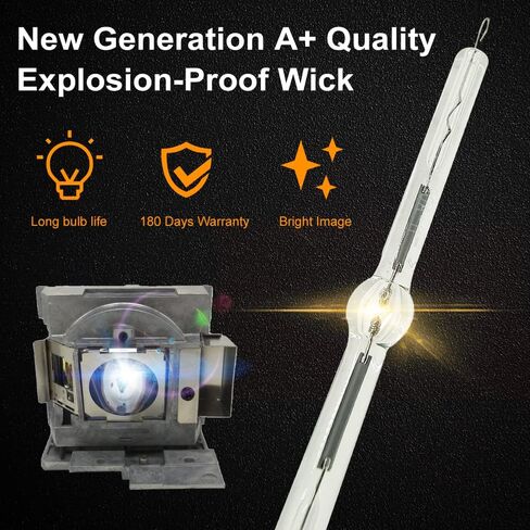 CTLAMP A+ Quality RLC-103 Replacement Projector Lamp Bulb with Housing Compatible with VIEWSONIC Pro8510L Pro8520WL Pro8530HDL Pro8800WUL VS16369 VS16370 VS16371 VS16372 PG800HD in Saudi Arabia