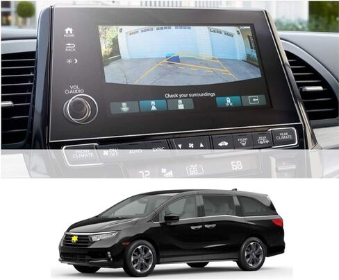واقي شاشة GEAMCAR متوافق مع Honda Odyssey 2020 2021 [متوافق مع شاشة لمس 8 بوصة] - زجاج مقاوم للكسر متوافق مع Honda Odyssey in Kuwait
