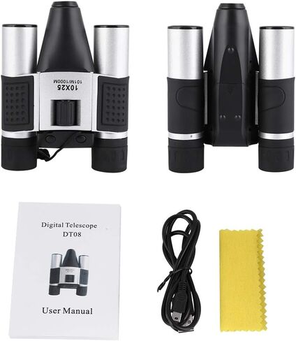 Camera Telescope DT08 10X25 Binoculars Digital Camera Telescope for Outdoor Sport DVR Video Record in Saudi Arabia