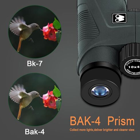 SOLOMARK مجهر 10 × 42 مم، مناظير لصيد الطيور ومشاهدة المعالم السياحية والسفر والرياضات الخارجية in Kuwait