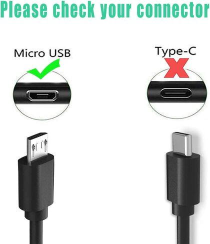شاحن محول تيار متردد لـ JBL Charge 3، Charge 2، Flip 4، Flip 3، Flip 2، Pulse 3، Pulse 2، Pulse، GO، Clip Plus، Clip، Micro II، Micro، Trip كابل سلك إمداد الطاقة لسماعات بلوتوث المحمولة in Kuwait