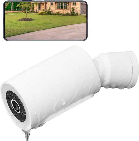 كاميرا مراقبة خارجية سلكية 4 ميجابكسل 2 كيه، مراقبة خارجية بشبكة واي فاي 2.4 جيجا مع ضوء كشاف لأمن المنزل، صفارة إنذار مدمجة، رؤية ليلية كاملة الألوان، مقاومة للطقس IP65، كشف الحركة، صوت ثنائي الاتجاه in Kuwait