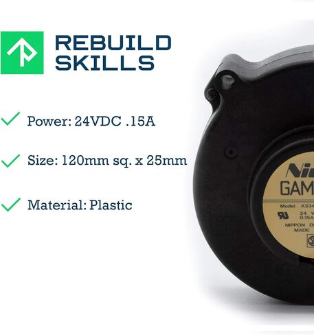 24V .15A 76mm x 30mm مروحة تبريد قفص السنجاب عالية الأداء (60) in Kuwait