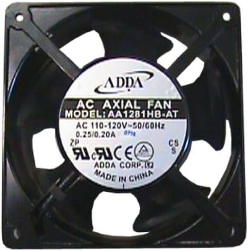 مروحة مافن عالية السرعة من Tjernlund 8710001 مع محور تبريد، 110 قدم مكعب في الدقيقة، 120 مم × 120 مم × 38 مم، 110 فولت تيار متردد in Kuwait