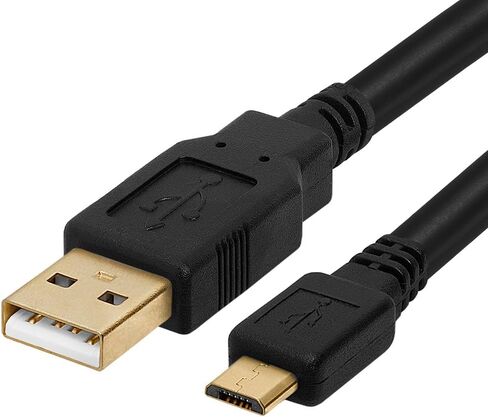 Cmple - كابل USB صغير بطول 3 أقدام ذكر إلى ذكر كابل شحن USB صغير لمزامنة البيانات USB إلى كابل USB لهواتف Android والكمبيوتر المحمول والكمبيوتر الشخصي والكمبيوتر اللوحي ونظام تحديد المواقع للسيارة وبنك الطاقة - أسود in Kuwait