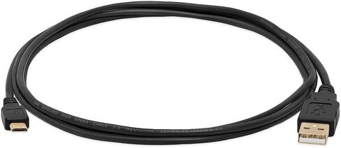 Cmple - كابل USB صغير بطول 3 أقدام ذكر إلى ذكر كابل شحن USB صغير لمزامنة البيانات USB إلى كابل USB لهواتف Android والكمبيوتر المحمول والكمبيوتر الشخصي والكمبيوتر اللوحي ونظام تحديد المواقع للسيارة وبنك الطاقة - أسود in Kuwait