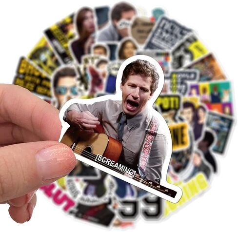 ملصقات بروكلين 99 | 50 قطعة بروكلين 99 جينا روزا شيدر يقتبس مقاوم للماء ملصقات مصورة الفينيل لأجهزة الكمبيوتر المحمول قضية الهاتف سكيت دراجة | هدية Brooklyn Nine-Nine للبضائع للمراهقين والبالغين in Kuwait