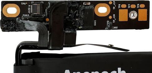 Anepoch A1713 A1708 استبدال بطارية الكمبيوتر المحمول لجهاز MacBook Pro 13 بوصة A1708 [أواخر 2016، منتصف 2017] EMC 2978 3164 MPXQ2LL MLL42LL MLUQ2LL MPXR2LL MPXU2LL MacBookPro13,1 14,1 11.4V 54.5Wh 4781mAh in Saudi Arabia