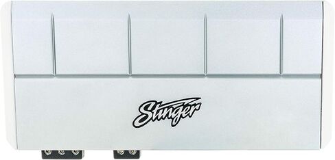 Stinger SPX1000X5 Marine & Powersports 5-Channel 1000W Class D Micro Amplifier for Motorcycle, Boat, ATV, UTV, Side by Side RZR, 4x4 Off Road Vehicle or Car Audio System, Subwoofer Bass Knob in Kuwait