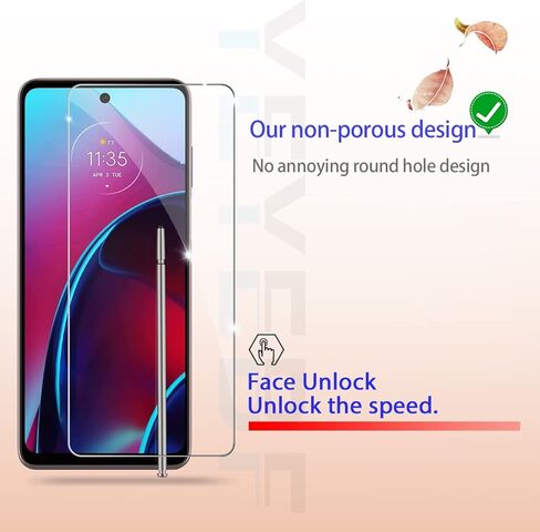 واقي شاشة من الزجاج المقوى Moto G Stylus 2022 4G/5G من YEYEBF، [عبوتان] [مضاد للخدش] [زجاج ثلاثي الأبعاد] [صديق للحافظة] واقي شاشة in Kuwait