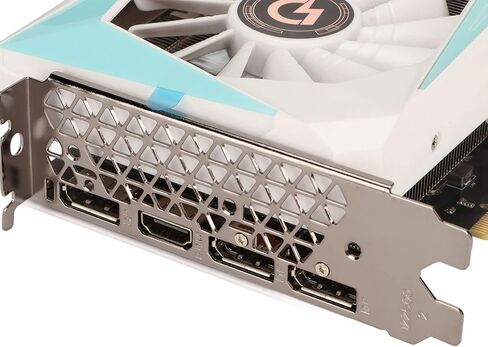 بطاقة عرض مرئي للالعاب RTX2060 6G، GDDR6 6GB (192bit)، 1365MHz، PCI اكسبرس 3.0، HDMI، واجهة مخرج DPx 3، مع مروحة تبريد سريعة مزدوجة in Kuwait