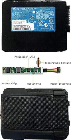 BOWEIRUI BT-000318 Laptop Battery Replacement for Motorola Symbol TC70 TC75 Series 82-171249-02 (4.2V 17.1Wh 4620mAh) in Kuwait