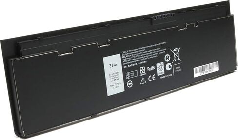 بطارية كمبيوتر محمول 11.1 فولت 31 وات في الساعة متوافقة مع Dell E7240 E7250 7240 7250 Ultrabook WD52H VFV59 GVD76 9C26T Y9HNT 451-BBFW 451-BBFX KWFFN J31N7 HJ8KP F3G33 0KWFFN in Kuwait