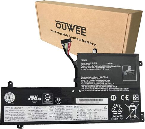 OUWEE L17M3PG1 Laptop Battery Compatible with Lenovo Legion Y530-15ICH Y7000 2019 1050 Y7000-2019-PG0 Y540-15IRH-PG0 Y540-17IRH-PG0 Y7000P Series Notebook L17L3PG1 L17M3PG3 L17C3PG1 11.25V 52.5Wh in Saudi Arabia