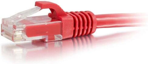 Legrand - C2G Cat6 Ethernet Cable, Snagless Unshielded Cat6 Patch Cable, Red Network Patch Cable, 50 Foot UTP Ethernet Network Patch Cable, 1 Count, C2G 27186 in Saudi Arabia
