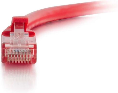 Legrand - C2G Cat6 Ethernet Cable, Snagless Unshielded Cat6 Patch Cable, Red Network Patch Cable, 50 Foot UTP Ethernet Network Patch Cable, 1 Count, C2G 27186 in Saudi Arabia