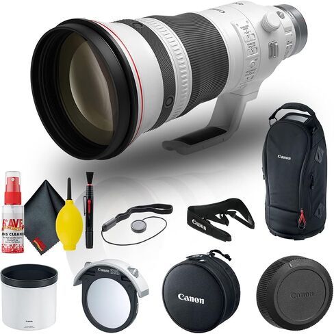 عدسة Canon RF 400mm f/2.8L هي عدسة USM (5053C002) + حافظة للغطاء + طقم تنظيف + المزيد (متجددة) in Saudi Arabia
