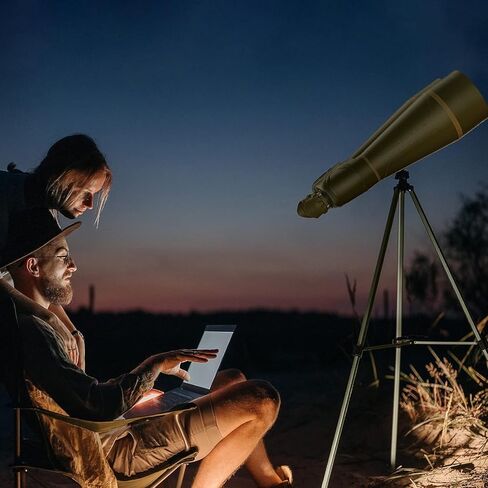 BOSSDUN 20x100 Binoculars, Military-Grade Precision and Optical Clarity, Lightweight Precision Optics for Any Situation, Waterproof, Army Green in Kuwait