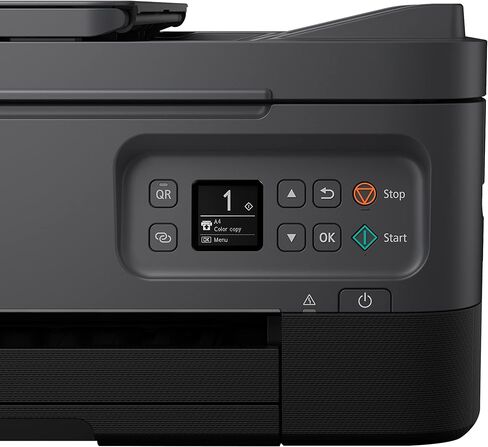 Canon PIXMA TR7020a All-in-One Wireless Color Inkjet Printer, with Duplex Printing, Mobile Printing, and Auto Document Feeder, Black, Works with Alexa in Kuwait