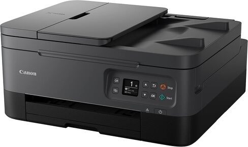 Canon PIXMA TR7020a All-in-One Wireless Color Inkjet Printer, with Duplex Printing, Mobile Printing, and Auto Document Feeder, Black, Works with Alexa in Kuwait